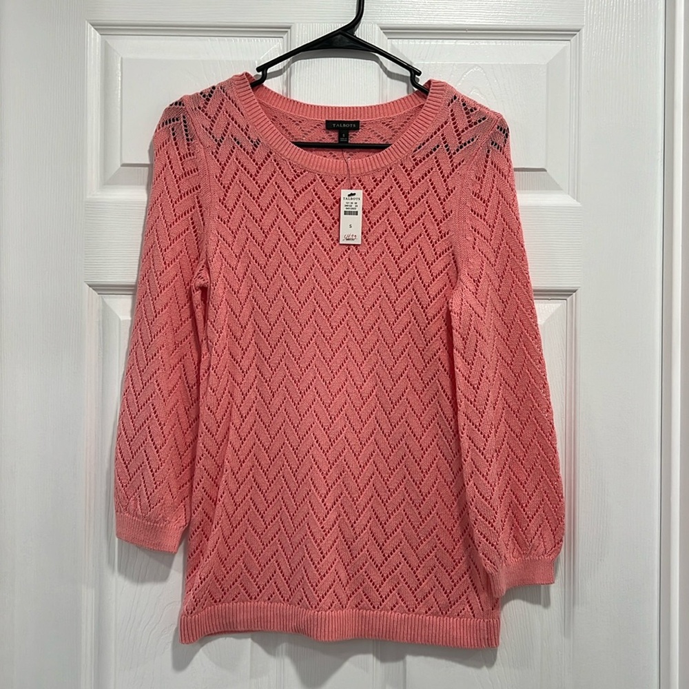 Talbots Open Knit Sweater SALE
